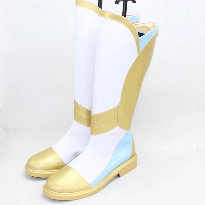 

2025 11 She Ra Обувь из искусственной кожи Сапоги для Хэллоуина Опора для косплея на заказ