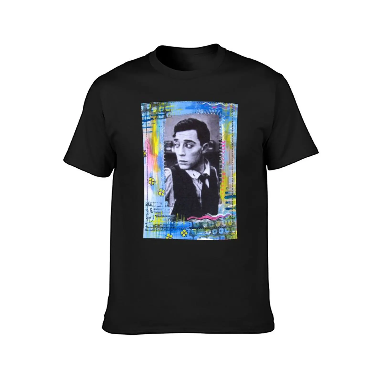 The Cook's Waiter (Buster Keaton) T-Shirt vintage animal prinfor boys oversized tops oversized t shirt men