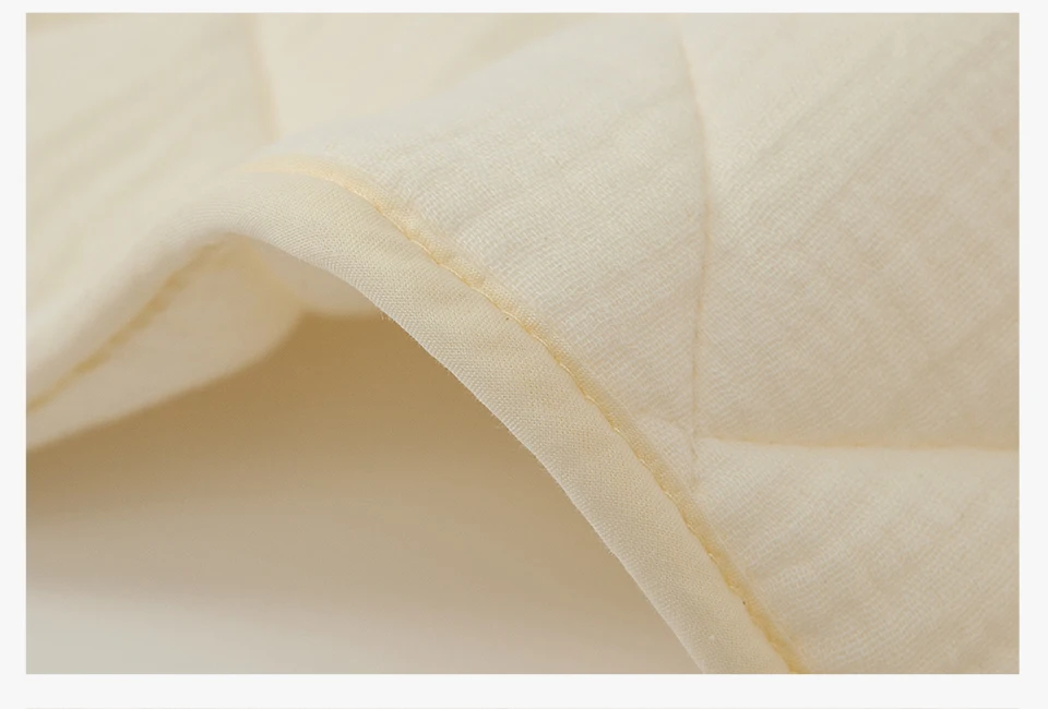tour de lit respirant tissu naturel
