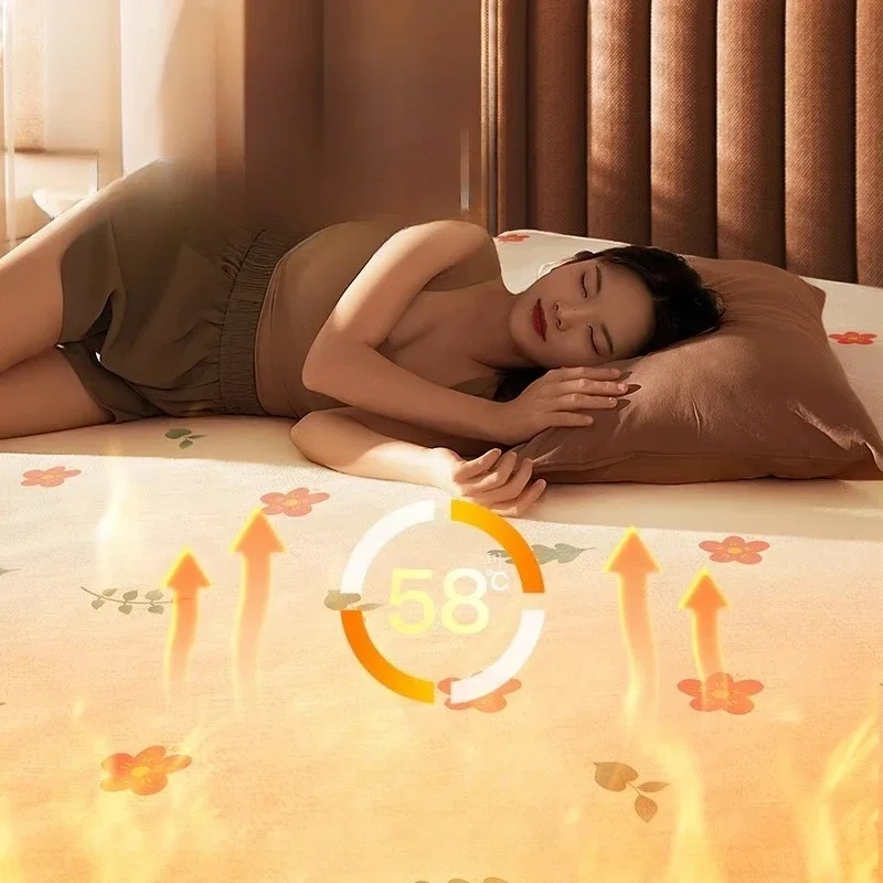 

Blanket Energy Efficient Heated Saving Electric Throw Economical Thermal Mat Cost Effective Couverture Chaude Warming Products