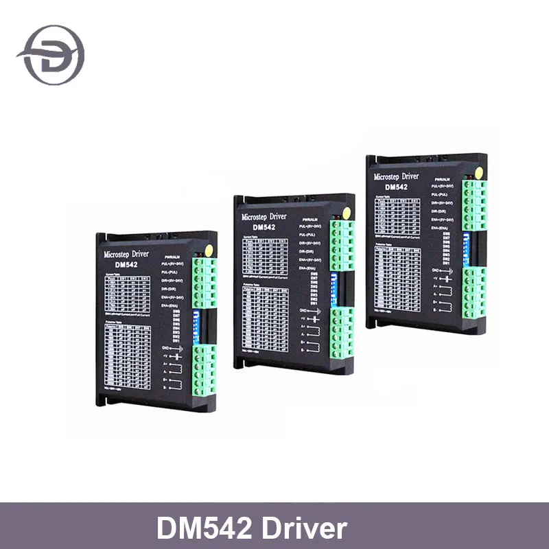 

New Microstep Motor Driver DM542 Suitble for 42 57 Stepper Motor Nema17 Nema23 Supply Voltage 20-50V DC 1-5.6A