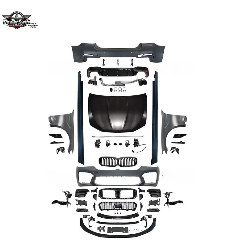 

Suitable for BMW 5 Series M5 F10 F18 Modification 21 Model M5 Front and Rear Surround Hood Fender Kit