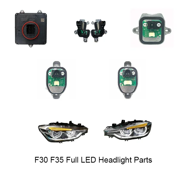 JS OEM 63117419633 Full led LCI Complete New F30 Led headlight 2015-208 With Every Parts OE 63117419634