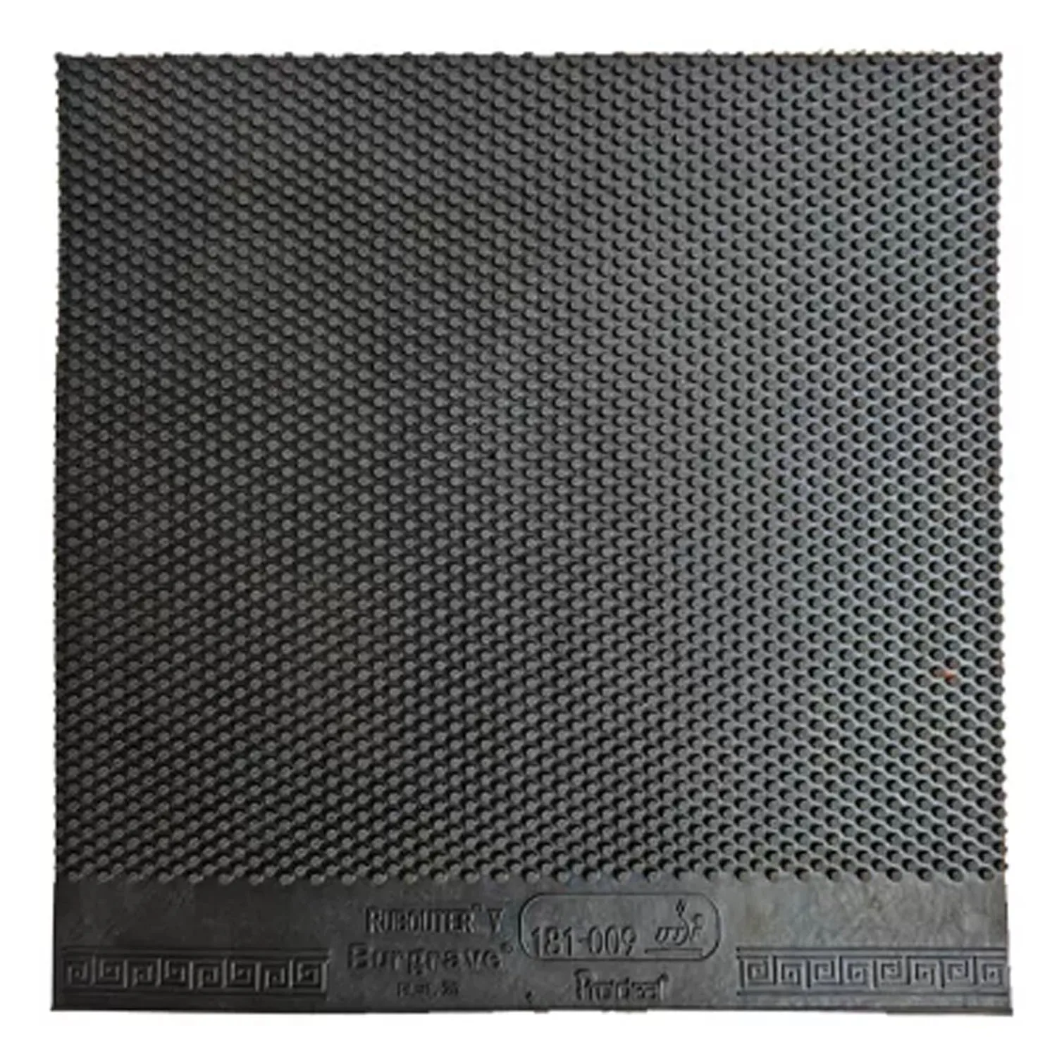 Proideal RUBOUTER V Grade D Rohgummi mit Längsprofilierung, schwimmend-sinkend, für Tischtennis. – Detail 5