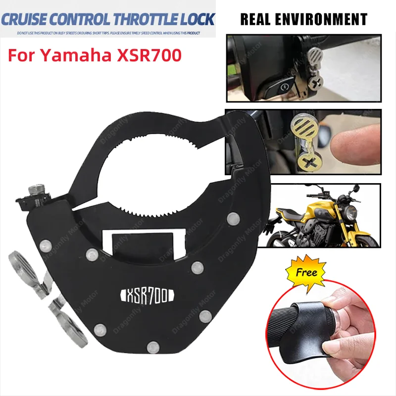 

For Yamaha XSR700 XSR 700 2015 2016-2020 2021 Motorcycle Accessories Cruise Control Handlebar Throttle Lock Assist Speed Control