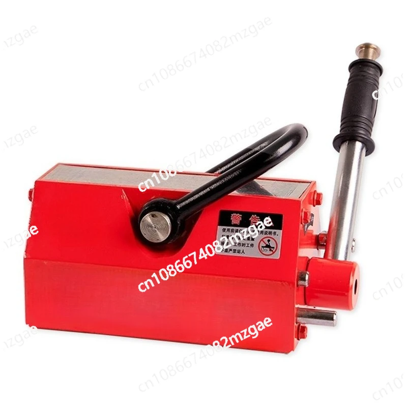 Magnetic Lifting Chuck, Manual Hoist 600kg Strong Permanent Magnet Chuck