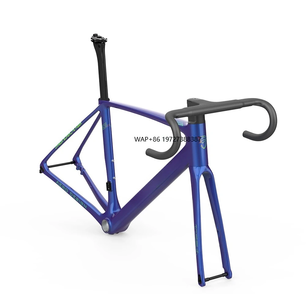 

2023 New Arrival JH-15 Disc Brake 700C Racing Bike Frame Thru Axle 12*142mm Carbon Fiber Road Bike Frame for Bicycle Parts