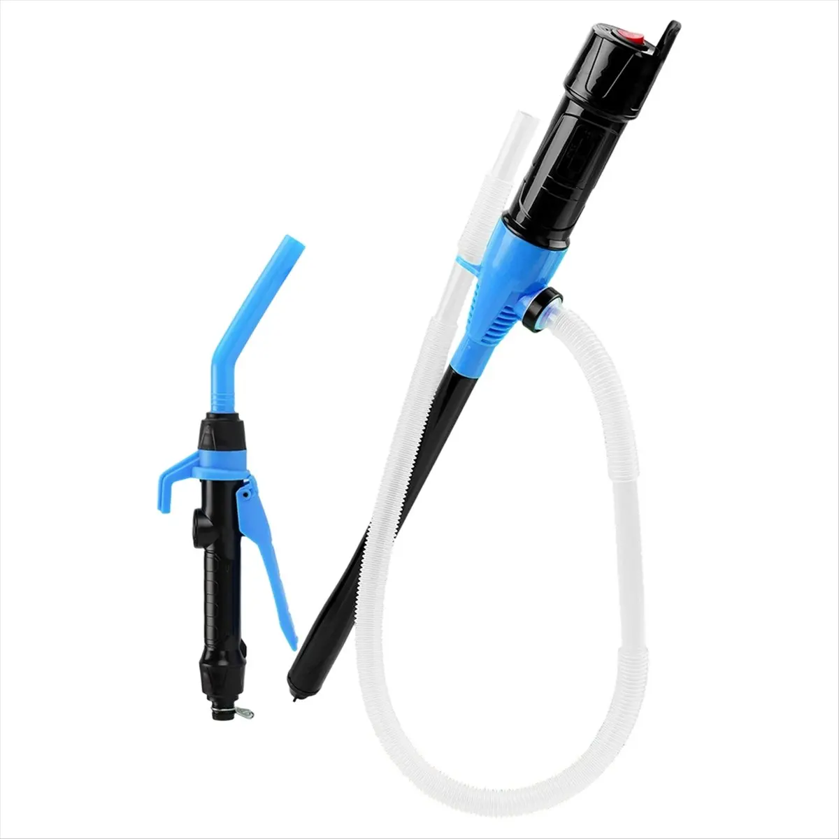 T1041C Tools-Battery Powered Transfer Pump Autocycle Car Petrol Oil Pump with Control Nozzle Liquid Petrol Pump Filter Design B
