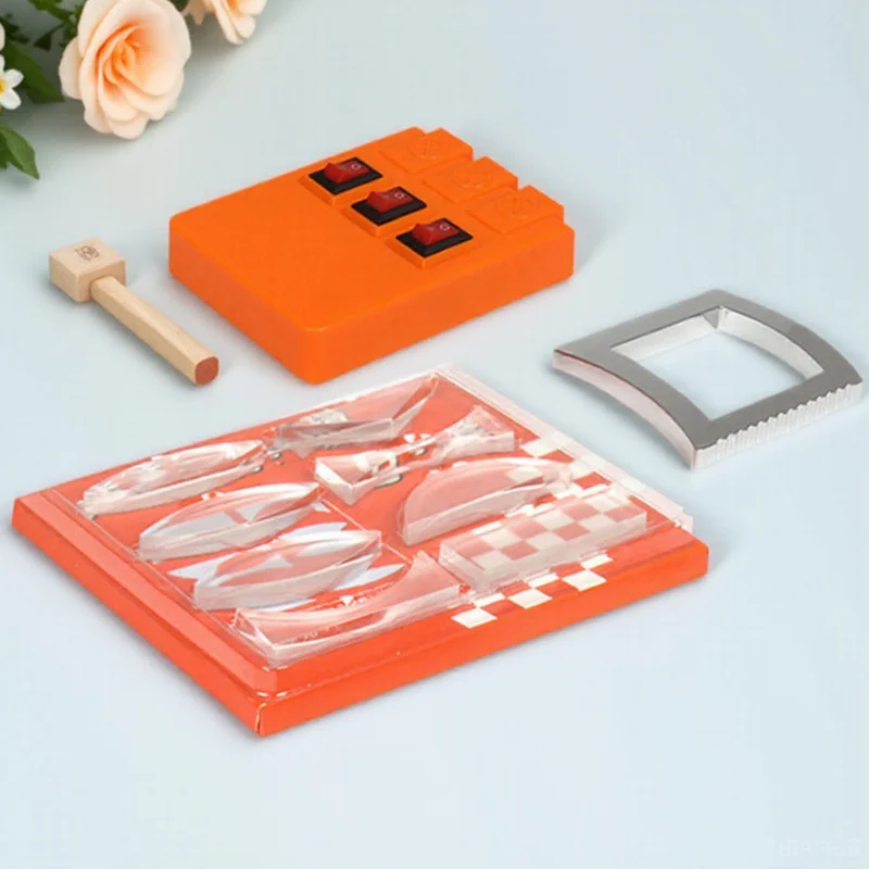 1 set 1 Experiment Kit Optical Prism Set Physics Science Classroom Lab Refraction Reflection Tools Physics Lens Set Kit