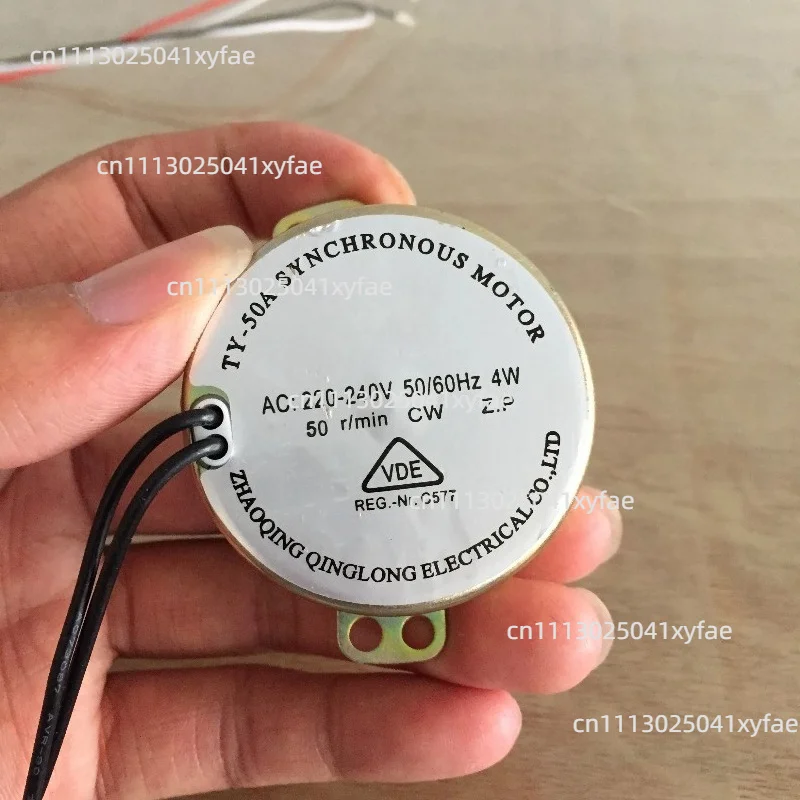 TY-50A  50 r/min 4W Synchronous Motor 220V~240V