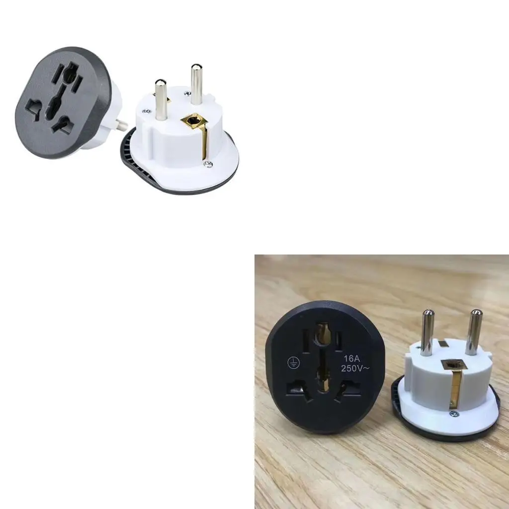 

Дорожный адаптер ЕС/Германии Международный адаптер питания для путешествий из США в ЕС