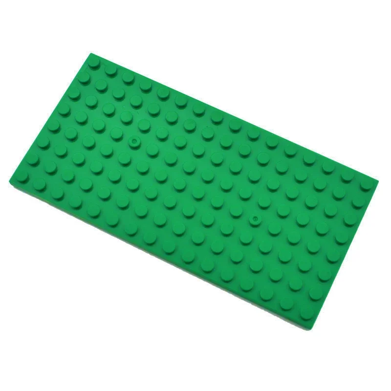 20 stücke Dünne 8x16 DIY Bausteine Zahlen Ziegel Punkte 12 Farbe Pädagogisches Kreative Kompatibel Mit 92438 Spielzeug für Kinder
