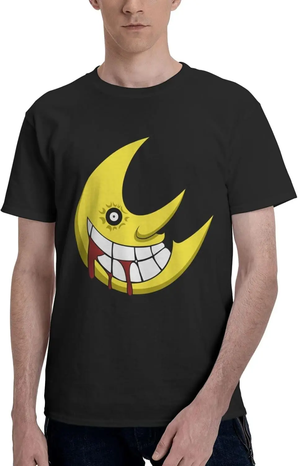 Anime Soul Eater T Shirt Man's Summer Cotton Crew Neck Fashion Tee Cool Casual Tops