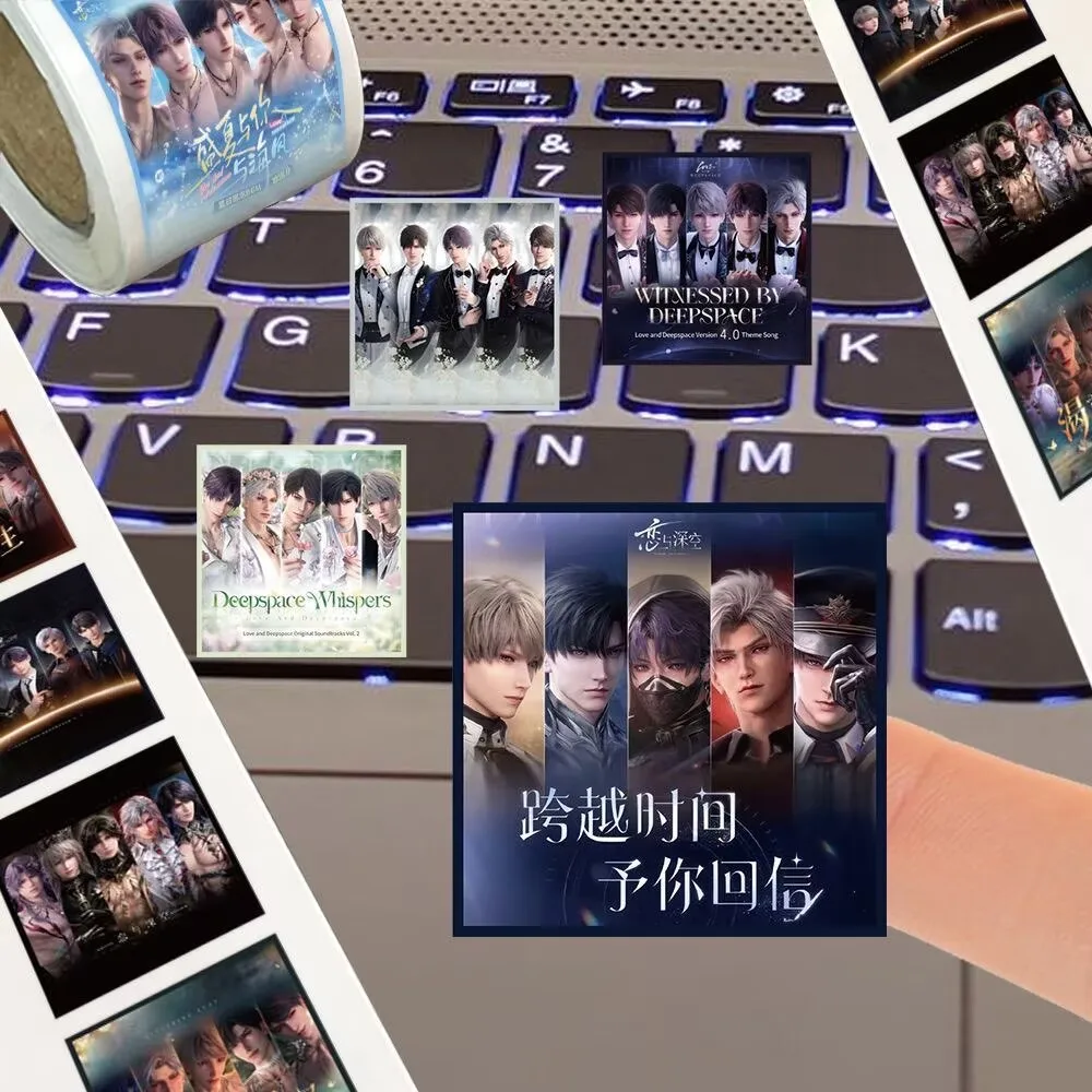 New [Love and Deep Space F5 Poster] Roll up stickers featuring Qin Che, Qi Yu, Caleb Sylus Rafayel Xavier  handsome appearance