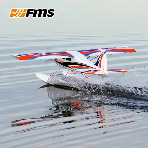 FMS 1400mm Kingfisher 모델 비행기 놀이 보급형 원격 제어 모델 고정익 비행기 수상 비행기 Snowplane 다기능 Best5