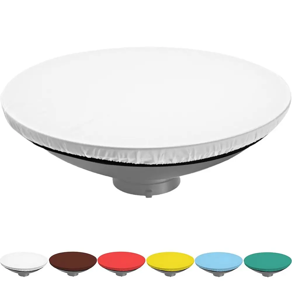 Picture 5: New White Soft Light Diffuser Sock 42/52cm Standard Cloth Filter Nylon Diffuser Shade Dish