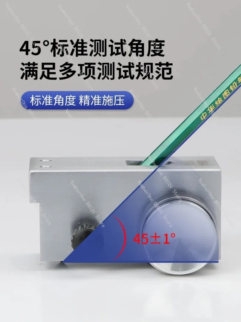 Pencil Hardness Tester for Paint Film and Surface Scratch Testing, Push-Type Scratch Resistance Tester Kit for Industrial