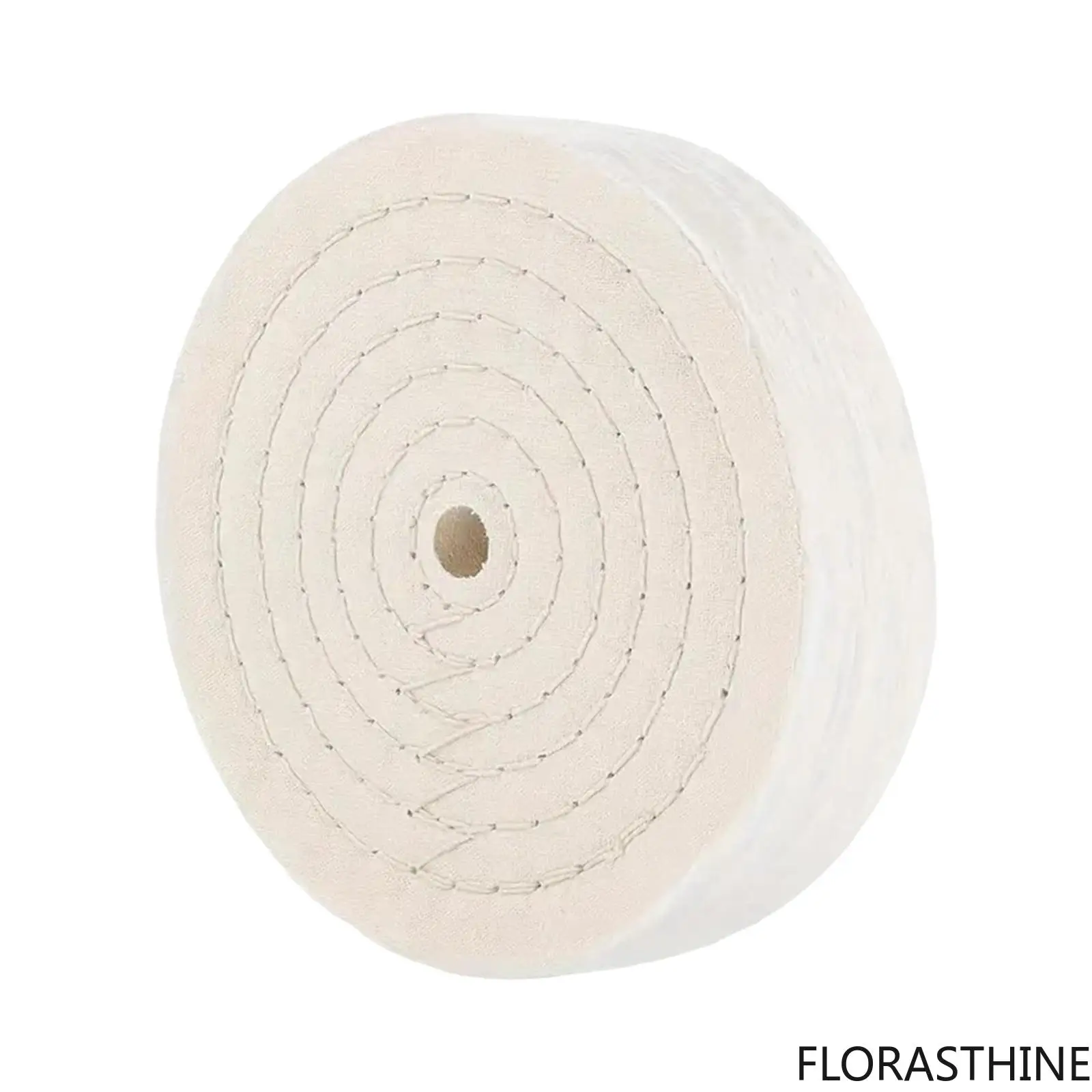 8inch Cotton Buffing Wheel for Grinder Bench Easy Installation 5/8