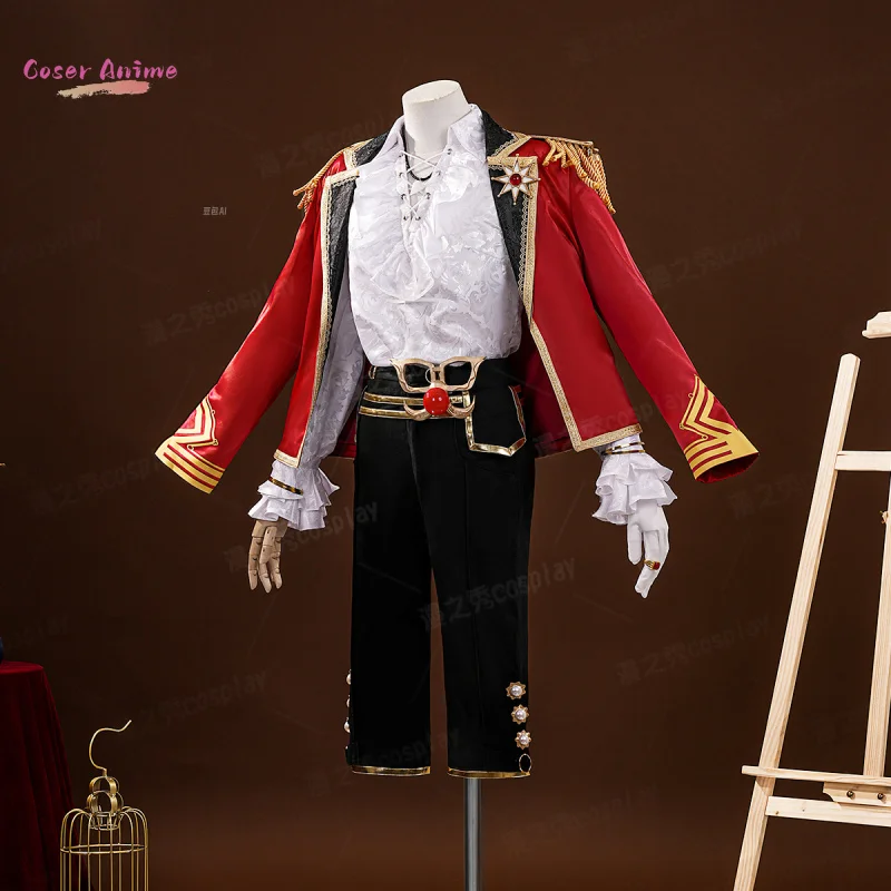 

Game Identity Ⅴ Jose Baden First Officer Cosplay Costume Uniform Halloween Carnival Party Christmas Play Role Clothes Clothing
