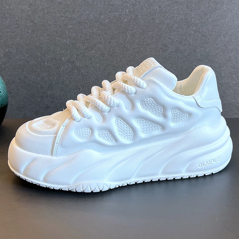 New Arrival Men Fashion Casual Dad Shoes Spring Autumn Korea Style Luxury Designer Youth Trending Popular Mesh Chunky Sneakers