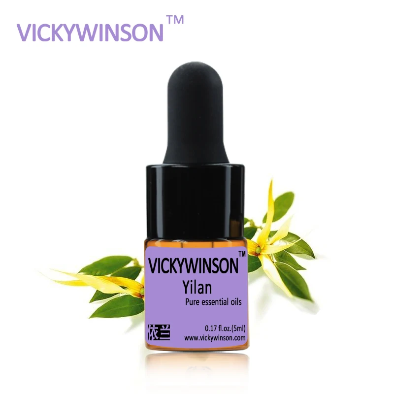 Ylang essential oil 5ml 100% Natural Ylang Pure Essential Oils Moisturizing Anti Aging Maintain aromatherapy diffusers