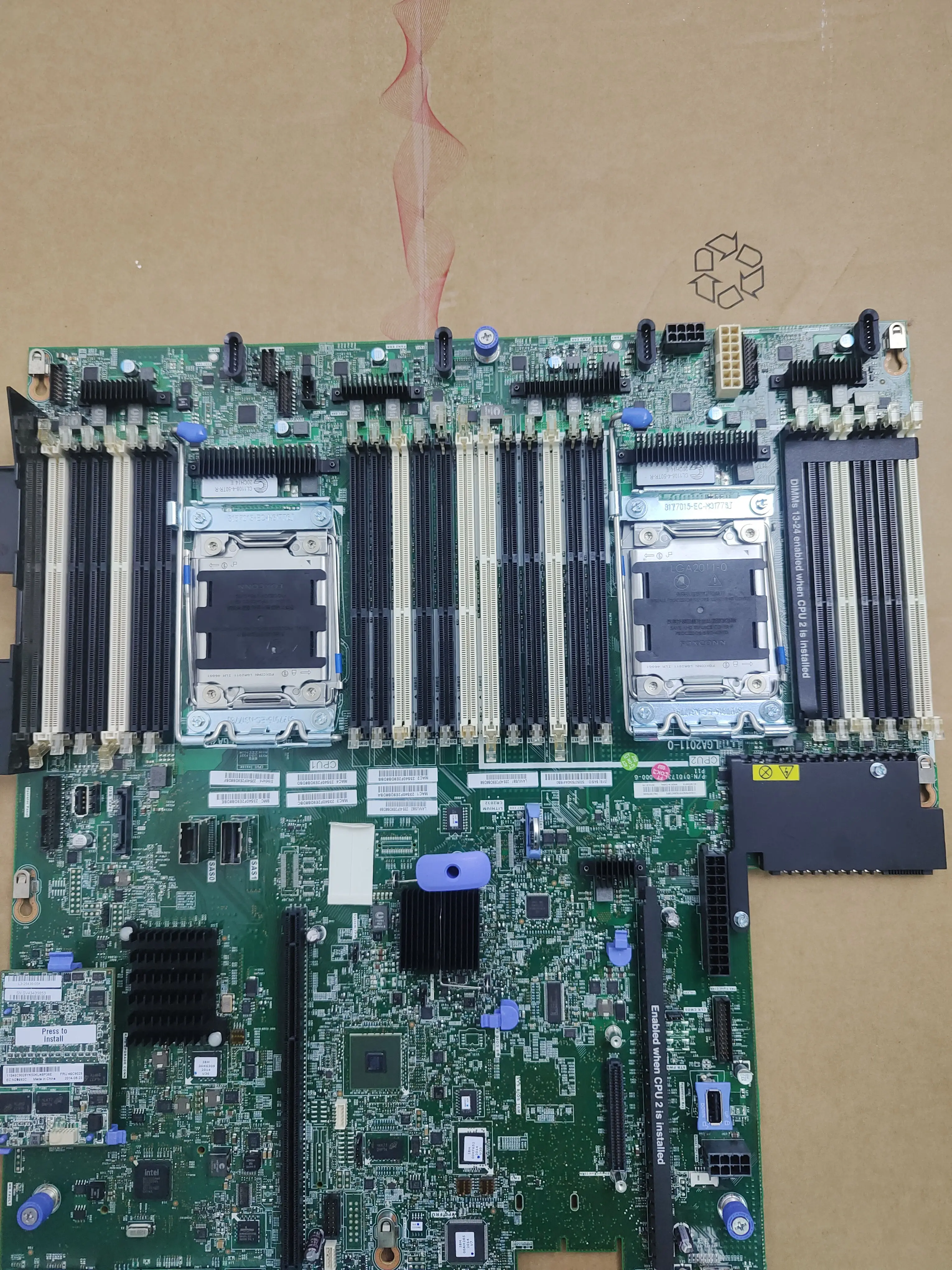 

For IBM X3650M4/X3550M4 Server Main Board 00AM209 00Y8457 Support Original