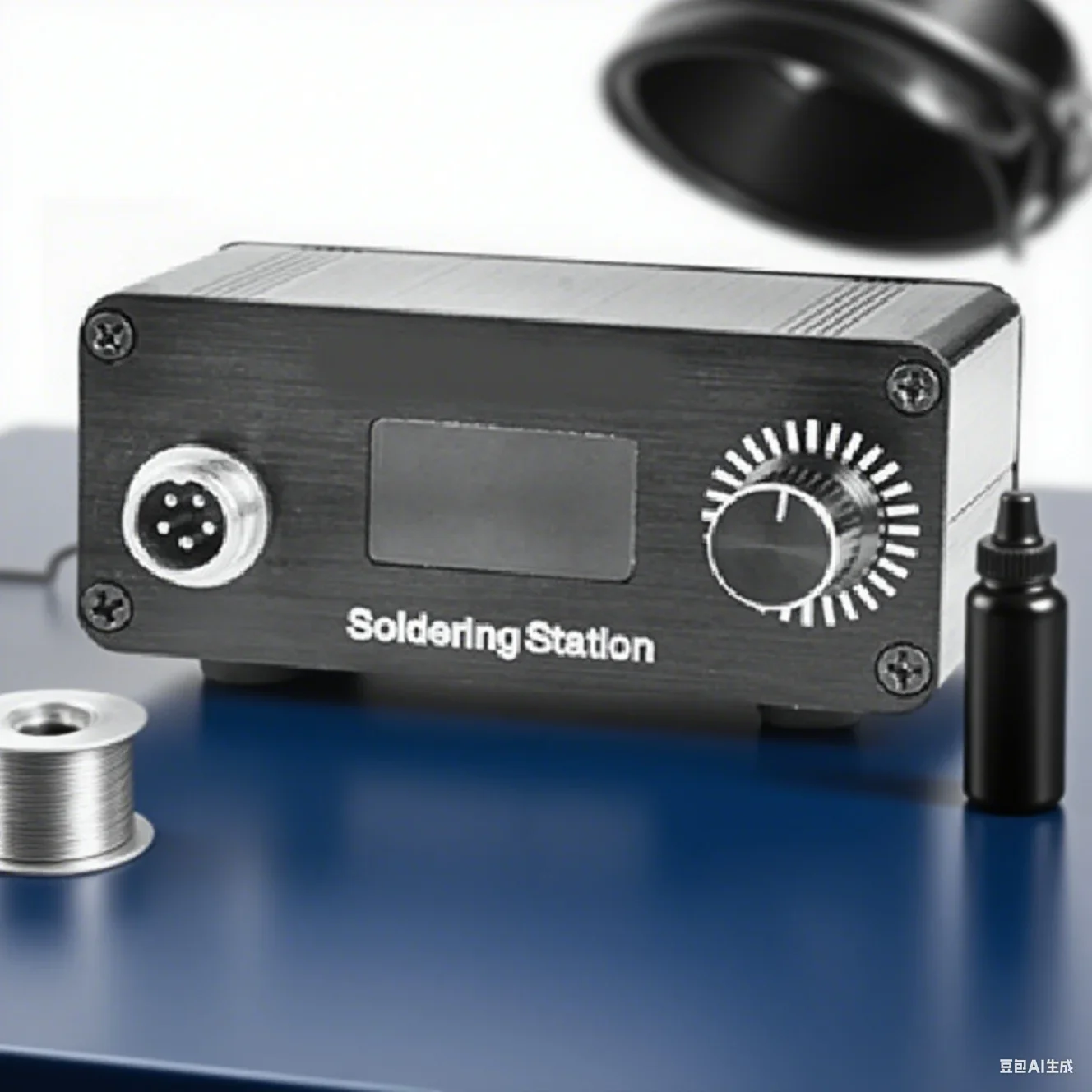

1pc T12 Digital Display Adjustable Temperature Soldering Station Dismantling Welding Table Indoor-heated Soldering Station