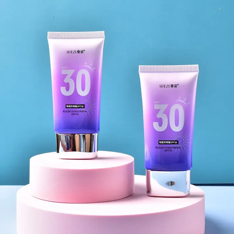 ครีมกันแดด SPF30 ของแท้ Shezi สำหรับผิวหน้าและผิวกาย ครีมบีบีไวท์เทนนิ่งเนื้อมิลค์ ป้องกันรังสียูวี ปกป้องผิว ลดเลือนริ้วรอย ควบคุมความมัน