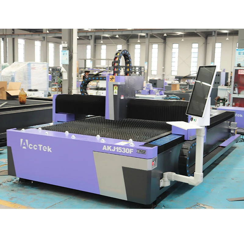 3000*1500 Table 2000w 1000w Metal Sheet Fiber Cnc Laser Cutting Machines Laser Cutter 1.5kw