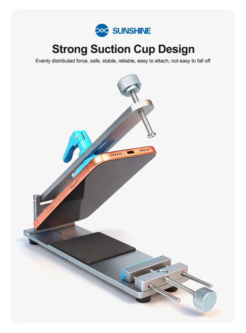 SUNSHINE SS-601G Heating-Free LCD Screen Separator for 17 16 15 14 13 12 11 Mobile Phone Screen Opening Disassembly Repair Tool