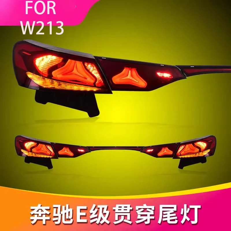 

Автомобильные фары для Benz E class Задний фонарь W213 E260 E300 2020-2023 Светодиодный задний фонарь для проектора Дневные ходовые огни Авто аксессуары