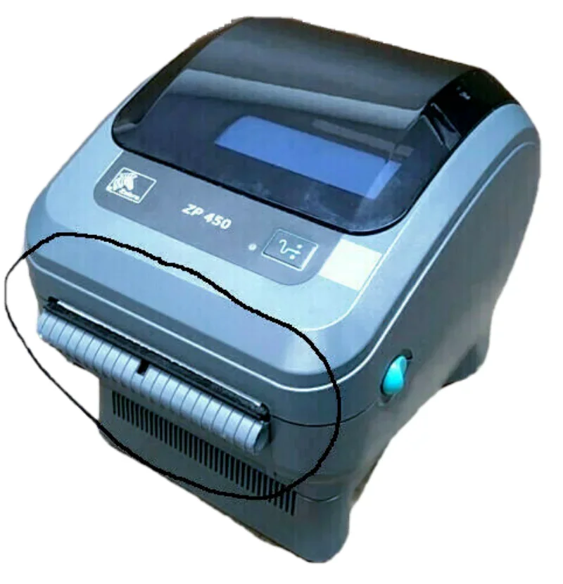 105934-026 Zebra GK420d GX420d ZP450 ZP500 Printer Peel & Present Peeler Spare
