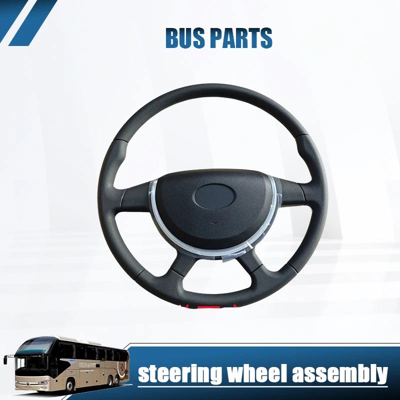 NEW Steering Wheel Assembly 48cm for Higer King Long Bus Parts