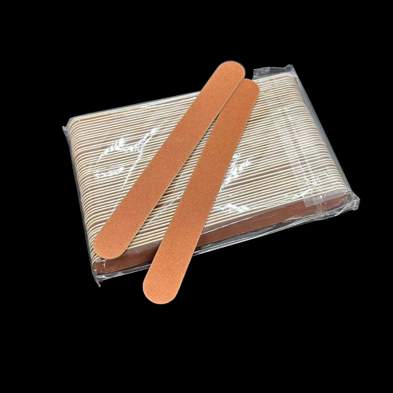 Miễn phí Vận Chuyển 100 CÁI bằng gỗ ban emery Gỗ nail Files brown nail tập tin công cụ Làm Móng Tay 180/180