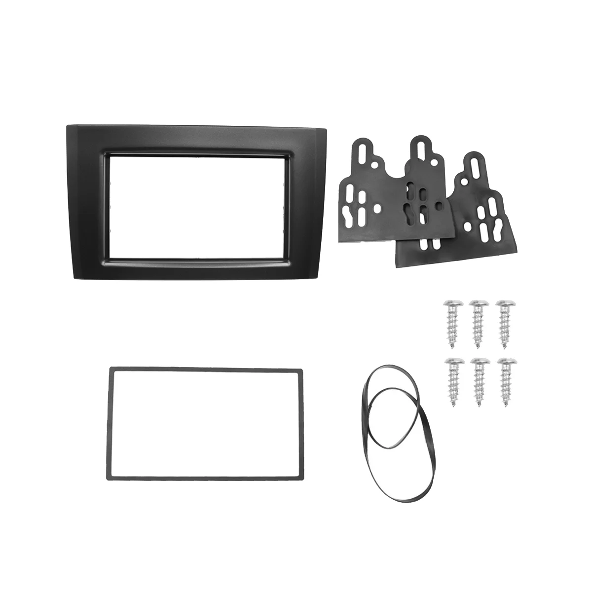 2Din Car Stereo Radio Fascia for Volvo XC90 2002+ Dashboard Video DVD Player Panel Frame Mounting Trim Adaptor Bezel