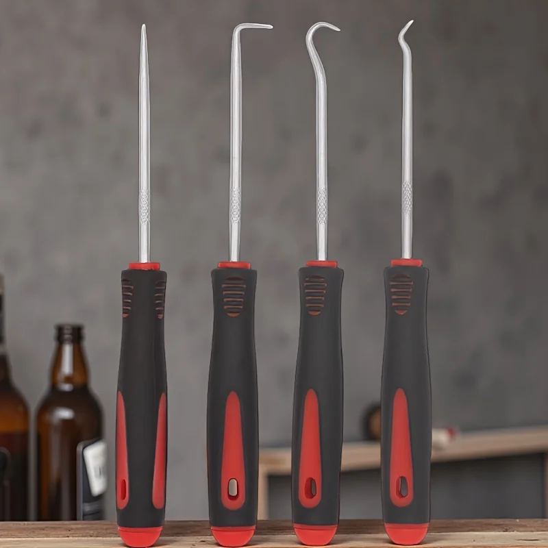 2 juegos de ganchos para reparación y mantenimiento de automóviles, herramientas de garantía para reparación de neumáticos, destornillador de sello de aceite, herramientas de extracción de tiras de pantalla, herramientas de reparación de electrodomésticos