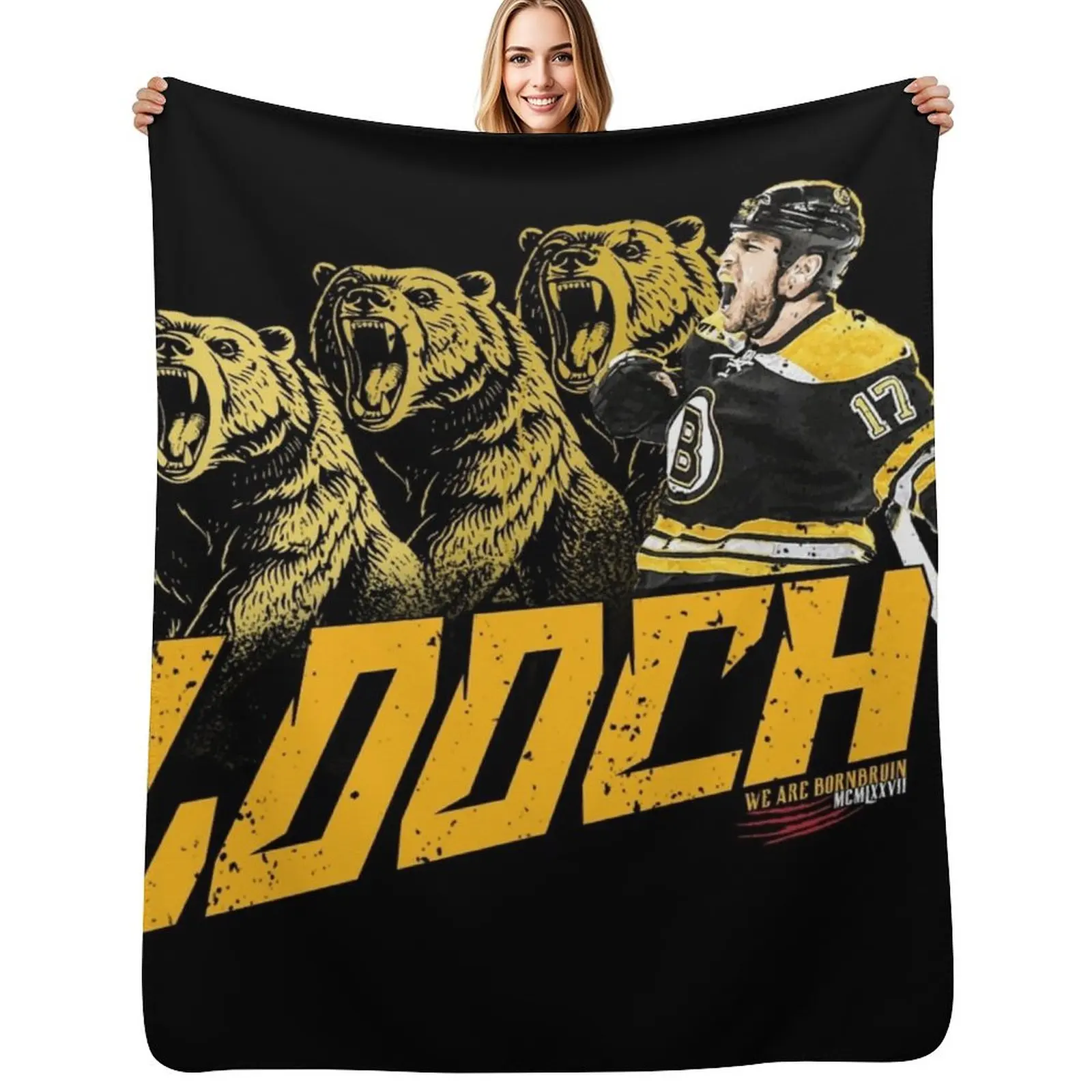 

Looch Throw Blanket Bed bed plaid Giant Sofa Sleeping Bag Blankets