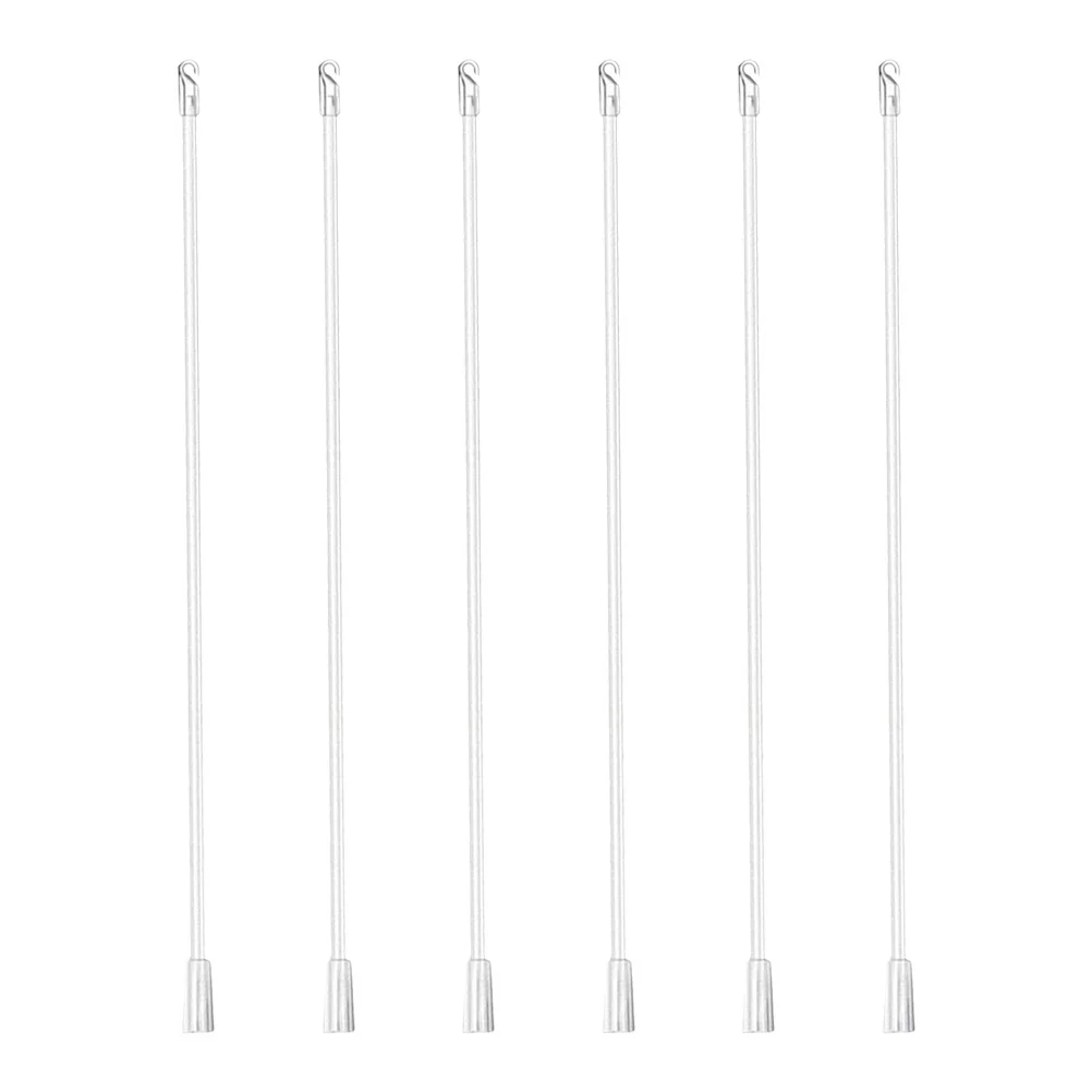 

6 pcs Plastic Blind Wands 12 Inches Long For Vertical Replacement Household Rod Venetian Blinds Stick Blinds Pulling Wand
