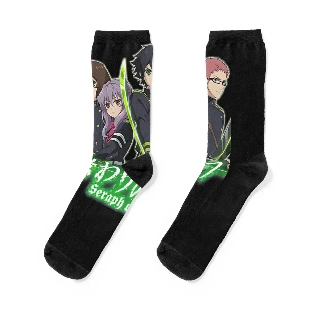 Seraph of the End Essential Socks ankle men cotton high quality Wholesale Designer Man Socks Women's