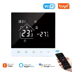 RKHK Tuya WiFi Smart Thermostat for Electric Warm Floor Heating Water Gas Boiler Temperature Controller Google Home Alexa Alice