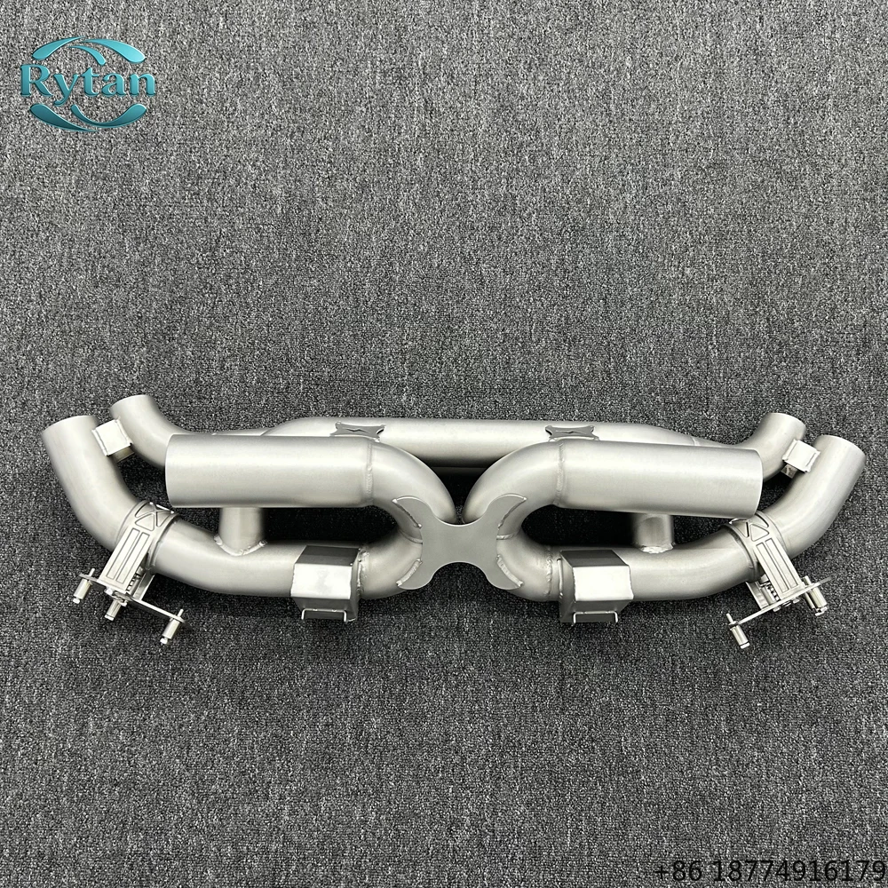 

Exhaust Pipe Exhaust Valved High Quality 304 Stainless Steel Valvetronic Exhaust System Catback for 992