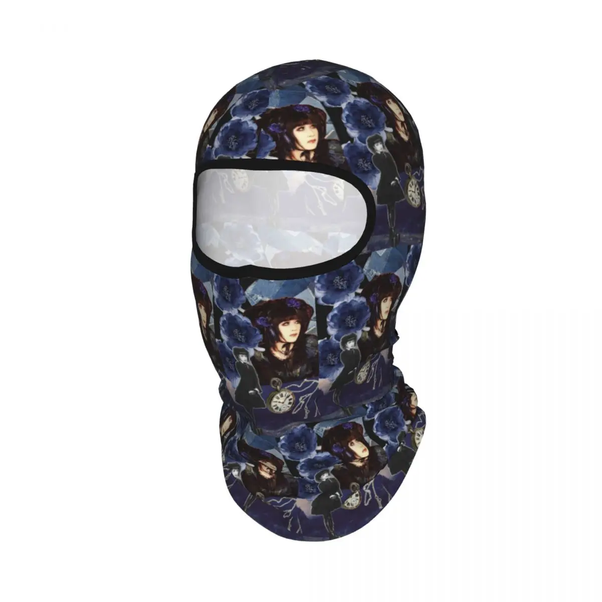 Malice Mizer Visual Kei Japanese Rock Band Gothic Breathable Thin Balaclava Full Face Mask Sun Protection Neck Gaiter