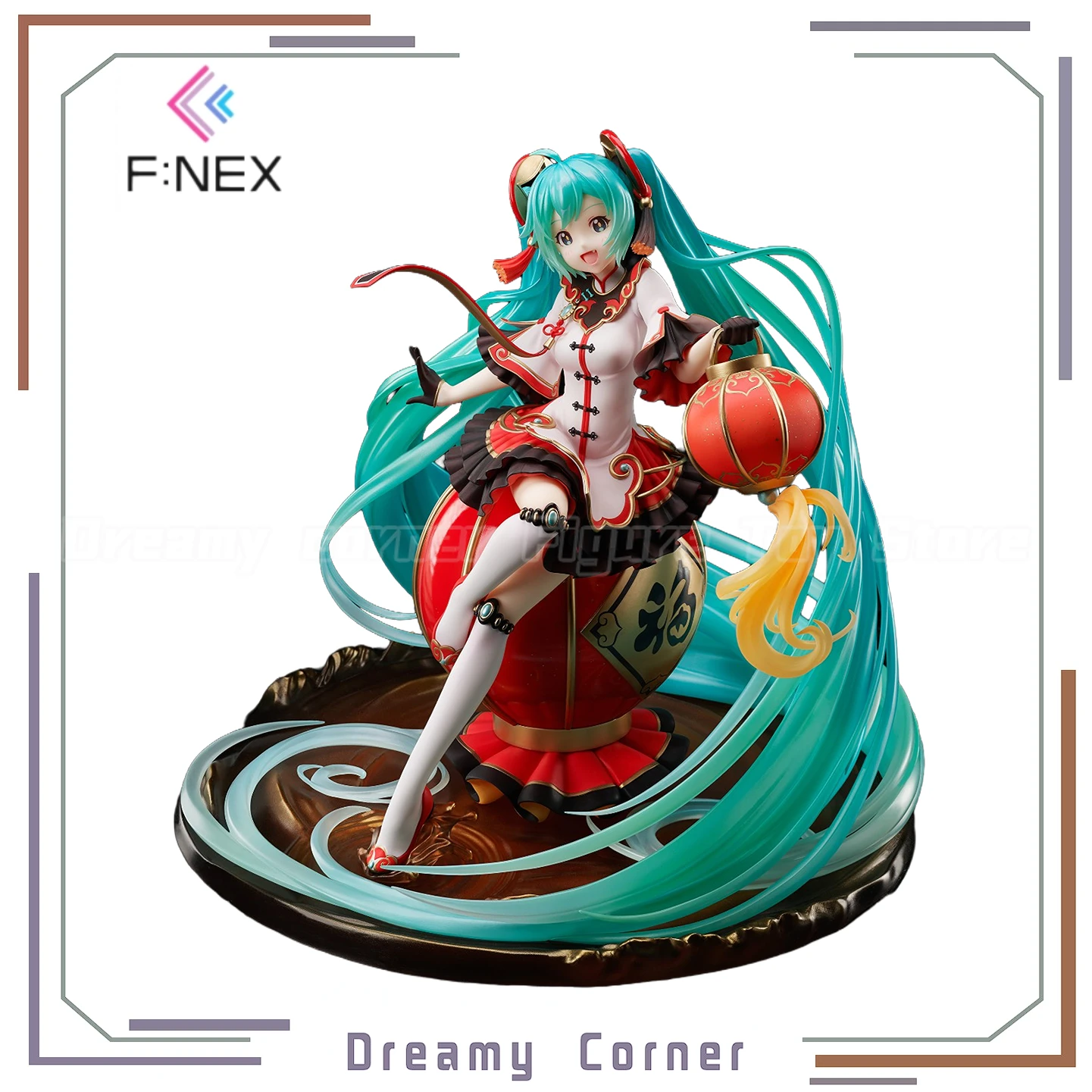 

В наличии: Оригинальная коллекционная фигурка F:NEX Piapro Characters Hatsune Miku 2021 Spring Festival Ver 1/7, модель игрушки.