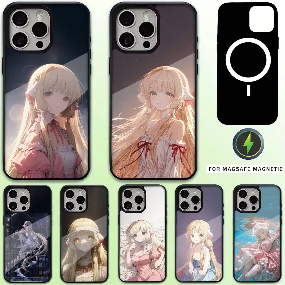 

Anime C-Chobits C-Classic -s Phone Case For iPhone17,16,15,14,13,12,11 Plus,Pro Max Magnetic For Magsafe Wireless Charging
