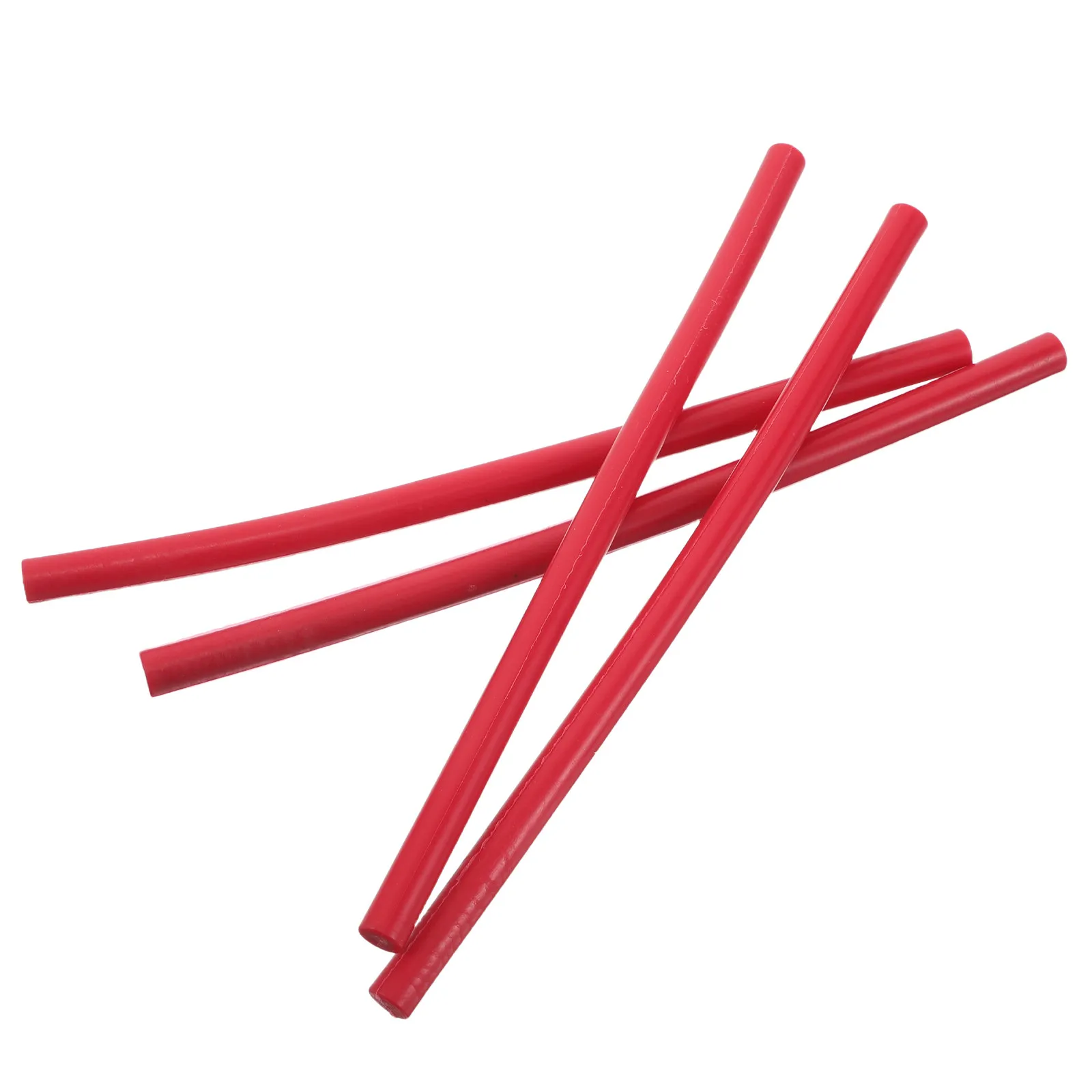 

4Pcs Red Ski Snowboard Base Repair Sticks Fast Ding Fill Wax Repair Kit for Smooth Glide Equipment