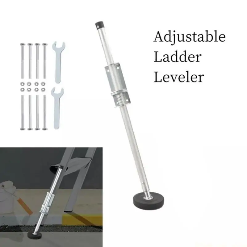 A2BE Ladder Stabilizer Ladder Leveler Ladder Leveler Pair Adjustable Extension Ladder