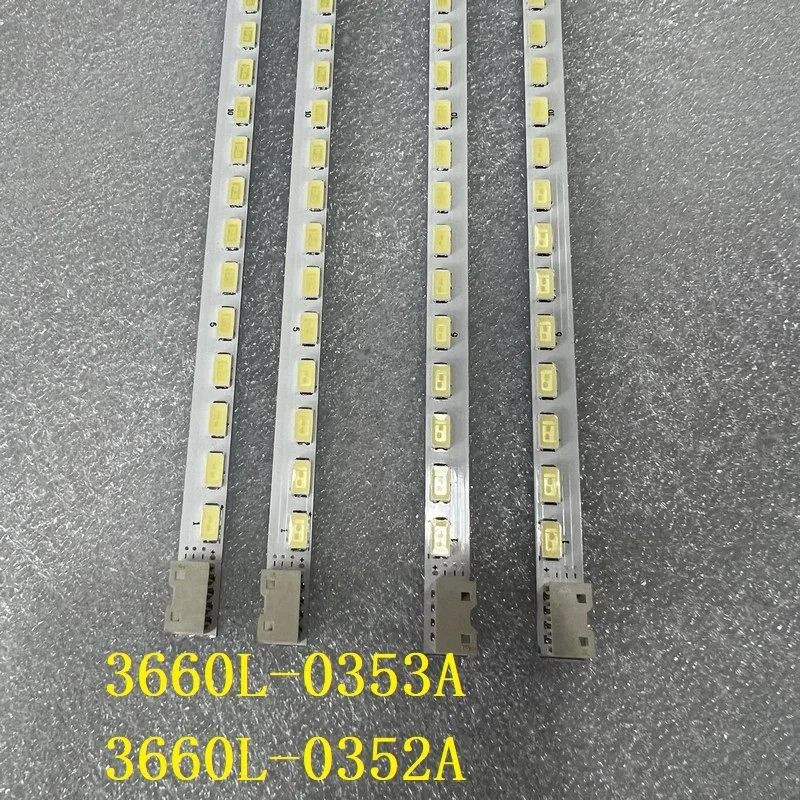 LED backlight Strips 57LED For TV 42lv5380 42LE4600 42LE5300 42LE5500 42LV5380 3660L-0353A 0352A TV 42 V5 Eege A B type