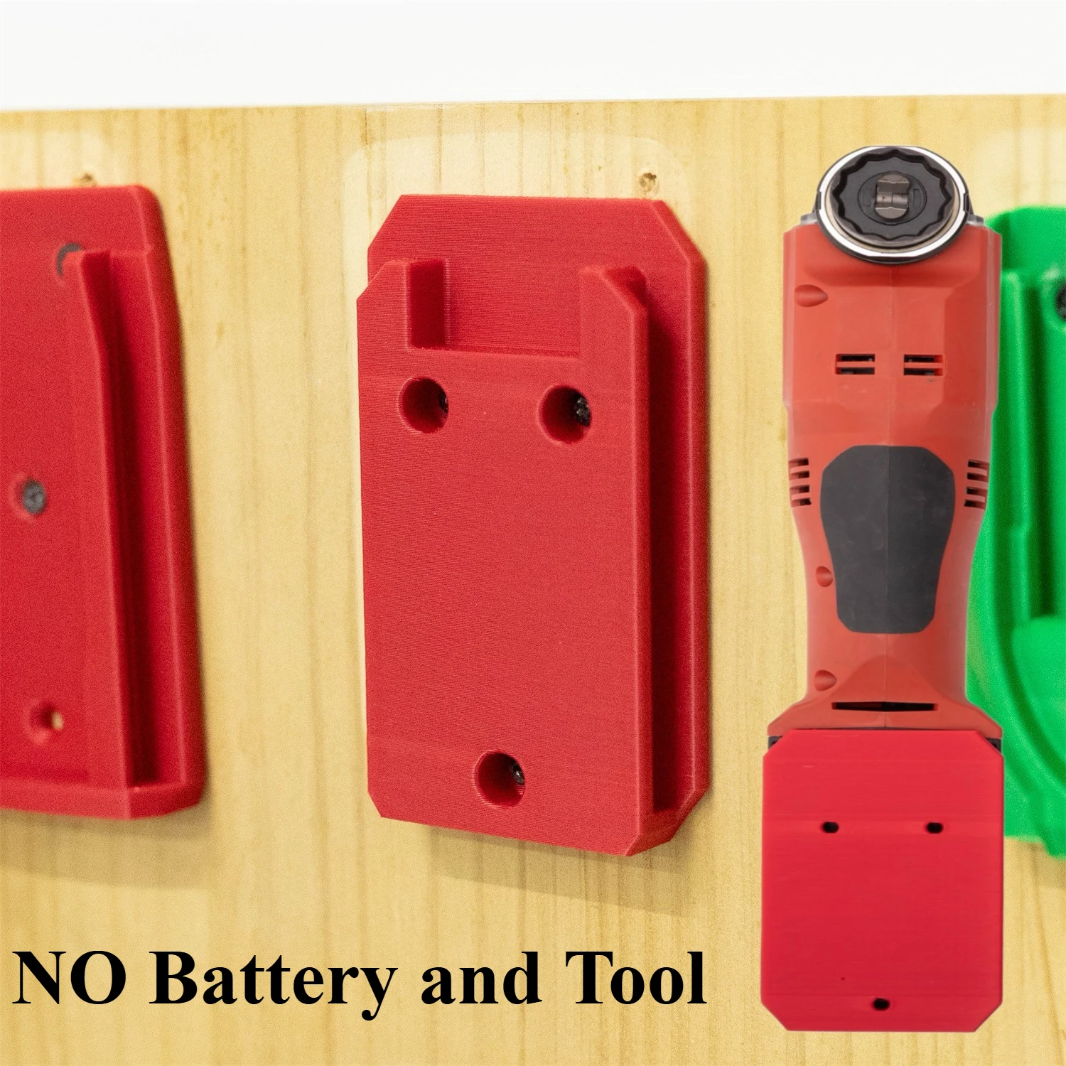 Portable Tool Wall Dock Holder Stand for New Hilti 22V Nuron Series Lithium Battery with Screws 1/3/6PCS(NO Battery and Tool)