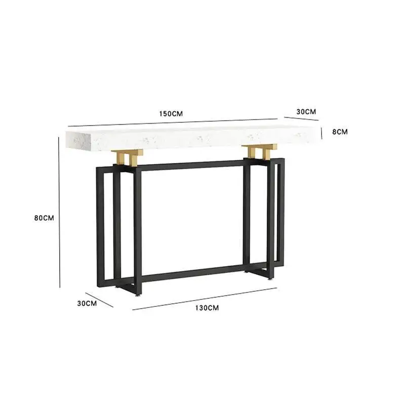 

Console Tables Beauty Minimalist Unique Luxury Aesthetic Glamour Corner Table Nordic Modern Scrivania Living Room Furniture