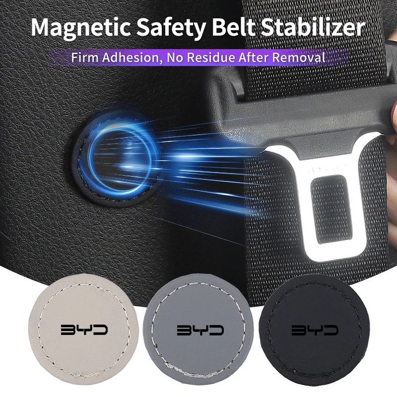 

Magnetic Car Seat Belt Limiter Stopper Stabilizer Accessories For BYD Shark 6 M6 G3 G5 T3 E2 F3 I3 F0 F6 S6 S8 E5 E6 G6 L3 S7